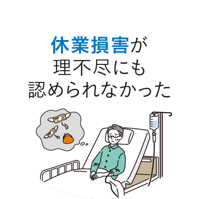 休業損害が理不尽にも認められなかった